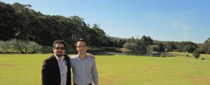 With Dariush Izadi at Macquarie University Campus (July 2012)